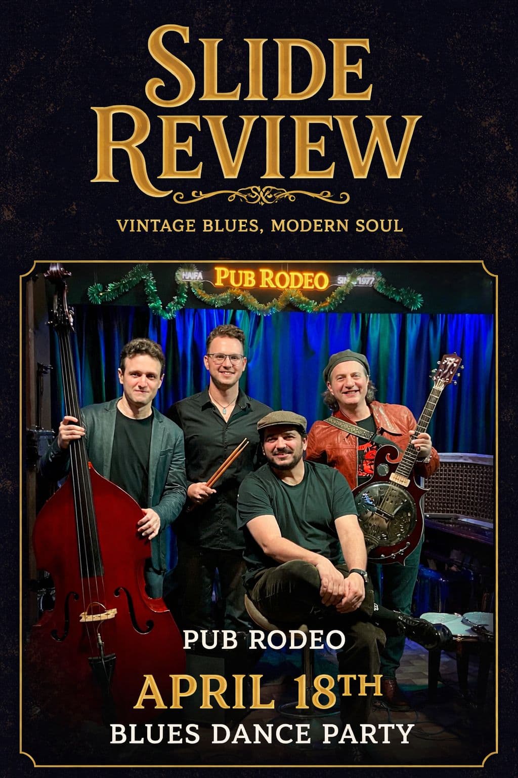 Blues Dance Party with Slide Review Band