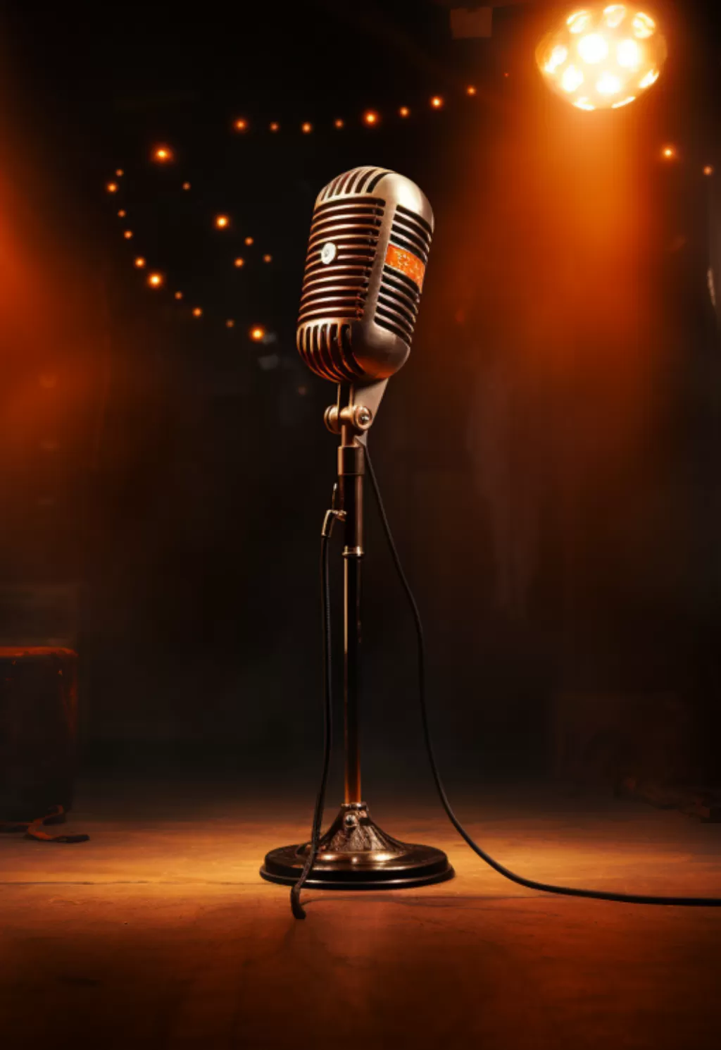 דניאל סטיופין במופע סטנדאפ