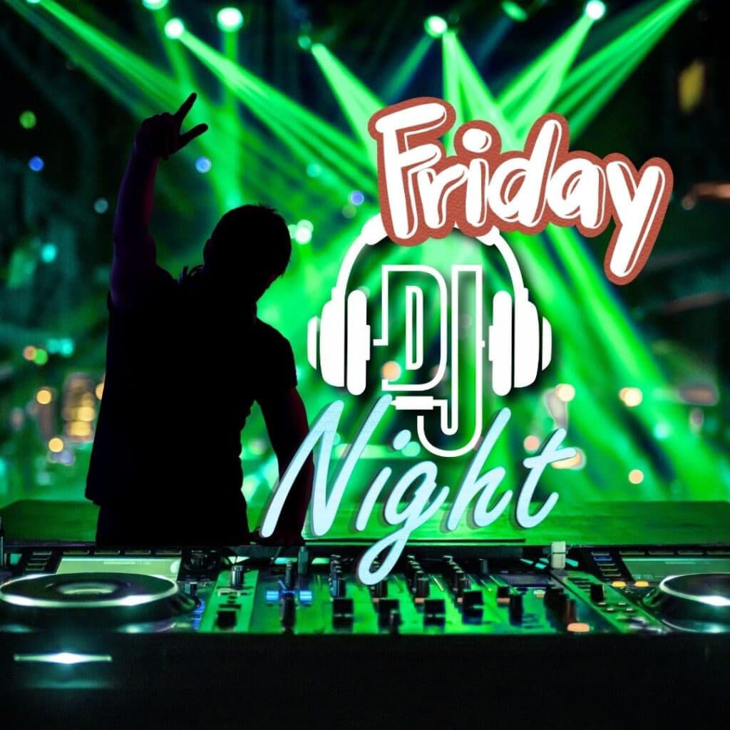 🎧 Пятничная DJ-вечеринка (21:00)