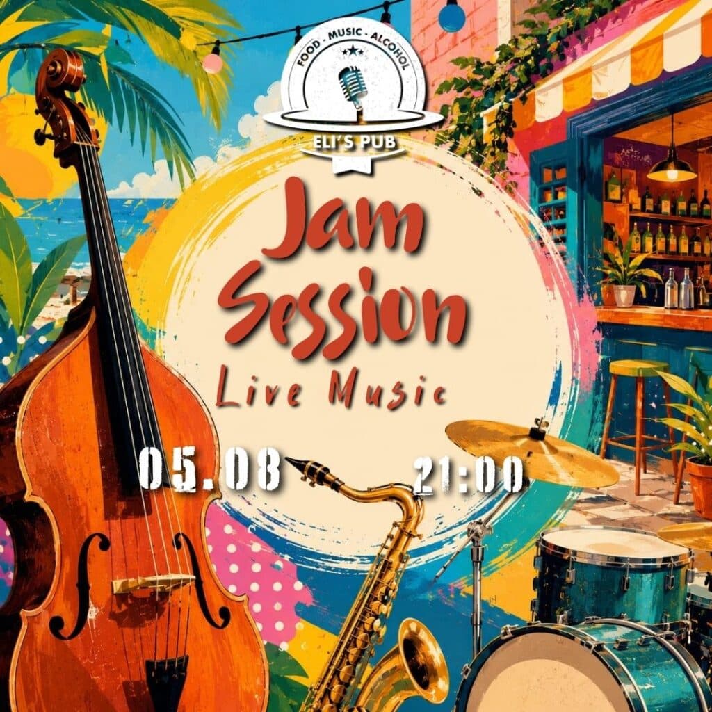 🔥 Eli’s Jam Session + במה פתוחה (21:00)