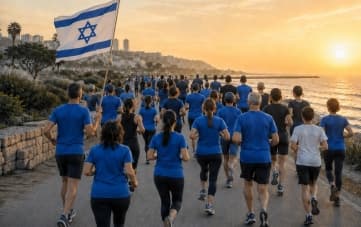 Running and Remembering: an event marking October 7 (18:00)