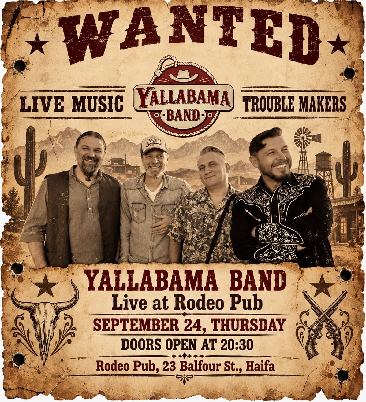Rockabilly Party with Yallabama Band